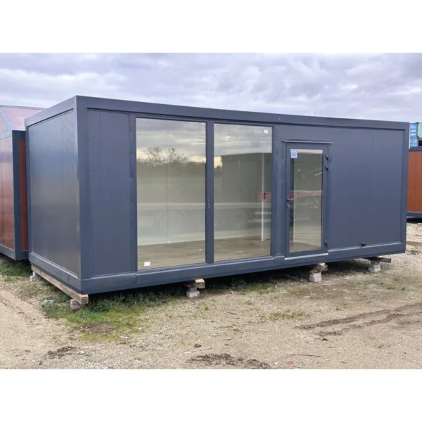 Oficina 7x3m grandes vitrinas - Imagen 11