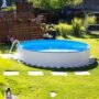 Unbekannt - Varios de Acero Conjunto Piscina de Nuovo 350x120