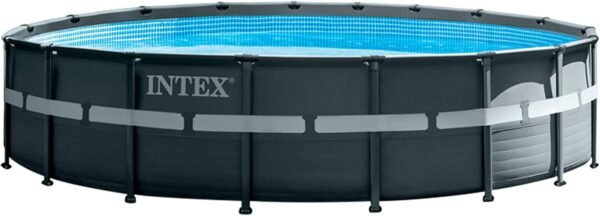 Intex Piscina elevada redonda Ultra XTR Frame 549x132 cm - Imagen 9